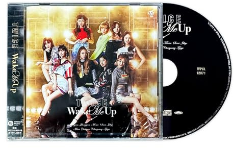 TWICE - Japanese Album [Wake Me Up] (Stanard Ver.) CD-R + Lyric Paper + 1 Photo Card + 1 Hand Mirror + 5 Extra Photos