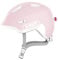 ABUS Kinderhelm Smiley 3.0 ACE LED - Fahrradhelm mit Licht - Tiefe Passform & Platz für einen Zopf - für Mädchen und Jungs - Pure Rose, Größe M