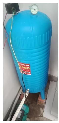 Vaso de expansión Tanque de presión de pozo de agua con válvula de liberación de aire, tanques de pozo presurizados 50 60 100 120 150 200 litros, tanques de presión de agua para bombas de pozo (Size