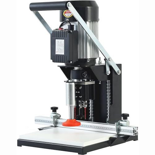 ZYJIX 1100W Portable Hinge Drilling And Boring Machine Hinge Drilling Machine For Woodworking, 2880 RPM/Min, 0-40mm Depth For Cabinets, Wardrobes, And Home Improvement Projects