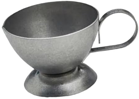 Gralara Salsiera Salsiera dal design vintage Tazza per con manico Tazza per dessert per al latte, cena, condimenti per insalata