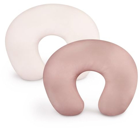 TANOFAR Stillkissenbezug, dehnbar, weich, für Stillkissen, passend für Standard-Kinder-Stillkissen für Jungen und Mädchen, Milchseide, 2 Stück (nur Bezug)