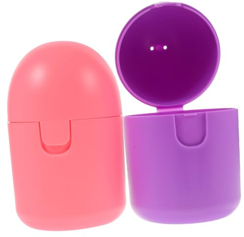 FRCOLOR Aufbewahrungsbox mit Dampf 2 Stück aus Pp für Damenaccessoires zur Hygienischen Reinigung Leicht Hitzebeständig und Menstruationstassen für Weibliche Versorgung