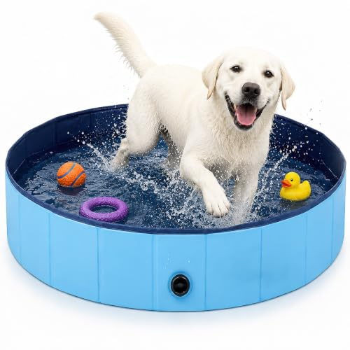 Piscina per cani, 120 x 30 cm, piscina per cani grandi, per giardino