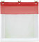 Joyswahl Voile Raffrollo mit Hakenaufhängung, ohne Bohren »Edelgard« Schals Fenster Gardine BxH 100x165cm Rot 1er Pack