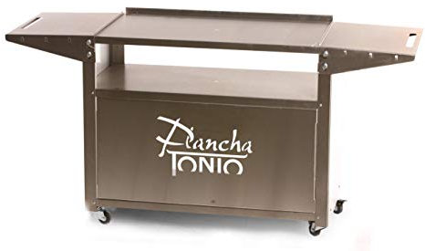 Tonio Grillplatte Chariot, Edelstahl