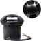 LIGHTWORLD24 Bodenstrahler 3W Kalt-Weiß, Bodenleuchten Außen Schwarz IP65 4-flammig 270 Lumen 360° Gartenstrahler 6500K für Wegbeleuchtung Garten Terrasse Treppen