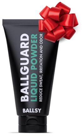 Ballsy Ballguard Ball Deodorant for Men, Anti Chafing Cream, 3.4 Oz