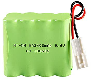 CBB 9.6V 2400mAh Ni-MH Battery Pack Rechargeable AA X Mode with EL-2P Connector for RC Toys Household Electric Appliances Lighting Equipment