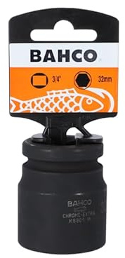NUEVO 2024 - Vaso de impacto con cuadradillo de 3/4 con perfil hexagonal de 55 mm y acabado fosfatado - blíster