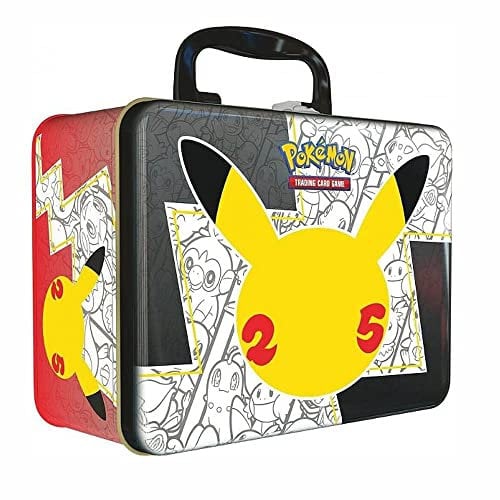 Pokemon 25Jahre Anniversary Sammelkoffer - deutsch - Incl. Hologratischer Promokarten und Boosterpacks