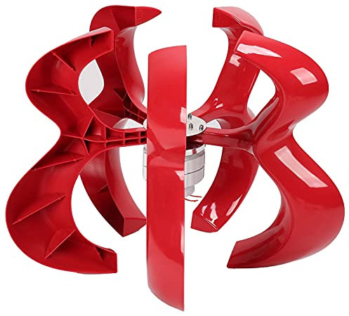 Windturbinen Generator Kit, 12V/24V/48V 600W 5-Blatt-Windgenerator mit Steuerungsleistung Kürbistyp Windrad Stromerzeugung, Windkraftanlage Komplett Set für Marine-Wohnmobile(24V)