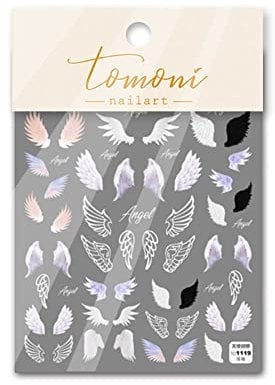Nail Art Self Adhesive Wings Craft 5D Nail Sticker Decals Transfer Stickers Nail Art Decoration(1)