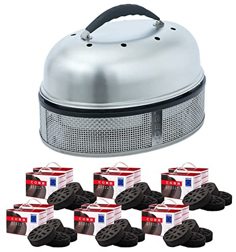 Cobb Grill Supreme Deluxe 2.0 Holzkohlegrill - inkl. 12x Cobble Stones 6er