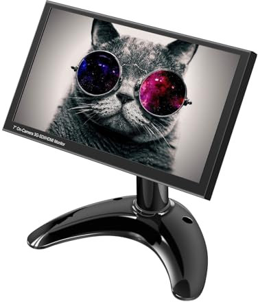MT-VIKI HDMI & SDI Input und Loop Out mit 7 Zoll Monitor Camera Field Monitor 1080@60Hz HDMI 1.4 3G SDI 1800 cd/㎡