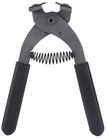 Leder Perforator Zange, 4mm Handwerkzeug für Leder, Manueller Stiller Locher für DIY Lederarbeiten