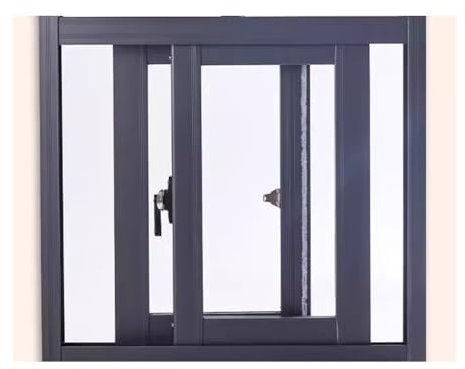 XILYZMO Iluminación Natural Ventanas Corredizas, Puente Y Puerta Ventana Móvil Hogar, Aislada con Contraventanas Vidrio Templado, Ventana Vidrio Empotrada para Restaurantes(80x50cm)