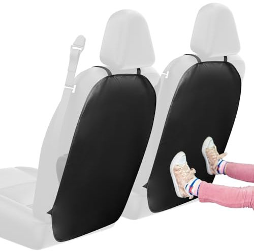 QWORK® 2 Pièces Protection Siege Arriere Voiture, Protection Dossier Voiture, pour SUV, Jeeps et camions