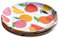 Darthome Set of 4 Summer Fruits Outdoor Plates 20x20cm Melamine BBQ Camping Picnic Garden Serving