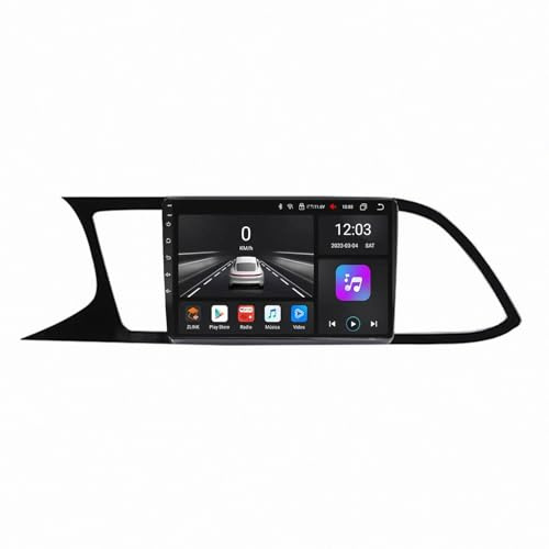 Car Radio per Seat Leon 3 Leon3 2013-2018 9 Pollici Android 15 Auto Tablet Stereo con Bluetooth Gps Per, 4 Core 4G+64G