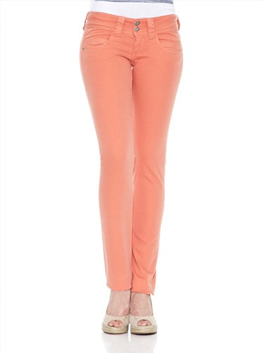 Pepe Jeans Venus PL210006T41212832 Jean Femme Rose (Dark Peach) 42 (Taille fabricant:32)
