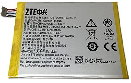 BATTERIA Li3830T43P6h856337 3000 mAh ZTE BLADE S6 LUX Q7