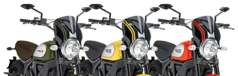 Puig Retrovision 7652F Icon/Classic/Full Throttle 15', Ducati Scrambler Sixty2 16'-19'