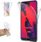 REY - Funda Carcasa Gel Transparente Doble 360º para Huawei P20 Pro, Ultra Fina 0,33mm, Silicona TPU de Alta Resistencia y Flexibilidad
