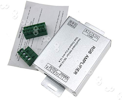 Create idea Répéteur DC 5V-24V 12A d'amplificateur de Signal de LED RGB 2G 3G Booster Signal
