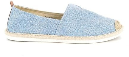 Uomo design - Espadrillas Uomo in Tela - Eric, blu, 42 EU