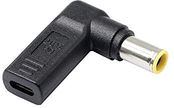 PD Emulator USB-C zu 7,9 x 5,5mm Ladegerät Laptop Adapter Spitze Stecker Konverter für Lenovo ThinkPad ldeapad IBM