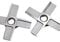 Jxjamp 1 x Fleischwolfmesser Edelstahl Fleischwolfklinge #5 Ersatzteile für Philips HR2526 HR2708-2714 HR2726-2729