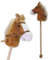 Knorrtoys 40103 - Steckenpferd Brauny, Braun, 45 cm