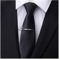 Krawattenklammern für Herren, luxuriös, mit Geschenkboxen, einzigartiger Anker, Silber, Krawattennadel, Brille, klassisch, Krawattenverschluss, für Businesshochzeit, Einheitsgröße, Metall, Kein