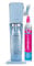 SodaStream ART Sprudelwassermaschine mit Gashebel | Packung mit 1 Flasche 1 l spülmaschinenfest + 1 Gasnachfüller 60 l zum Anstecken | Blau