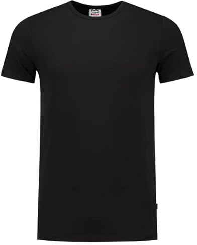 Tricorp 101013 Casual Elasthan Fitted T-Shirt, 95% Gekämmte Baumwolle/5% Elastan, Spandex, 170g/m², Weiß, Größe XS