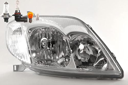 Johns, Scheinwerfer passend für Toyota Corolla E12 01/02-02/07 rechts + Leuchtmittel