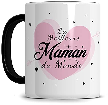Mug Meilleure Maman du Monde - Qualité supérieur - 330ML (Maman)
