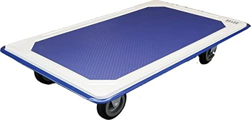 BRASQ, Robustes Rollbrett, maximaler Tragkraft von 150 kg, Transportroller für schwere Gegenstände, leicht lenkbar, 4 beweglichen Reifen, praktischer Möbelroller ohne Bügel