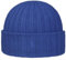 Stetson Surth Kaschmir Wintermütze - hochwertige Wollmütze Damen/Herren - Strickmütze aus 100% Kaschmirwolle - Einheitsgröße 55-60 cm - unifarbene Umschlagmütze Herbst/Winter Royalblau One Size