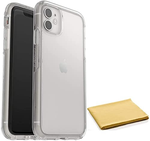 OtterBox Symmetry Series Clear Case für iPhone 11 & iPhone XR (nur) – mit Reinigungstuch – keine Einzelhandelsverpackung – transparent