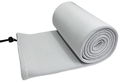 Insulated Hose Cover Portable A/C Hose Cover Wrap for Portable Air Conditioners, 60 Length (Light Gray)
