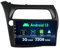 9 Zoll IPS 2 Din Android 14 Autoradio für Honda Civic Hatchback 2006–2011 GPS-Navigation Carplay Bluetooth FM WiFi SWC RDS DAB USB-Kamera-2G+32G