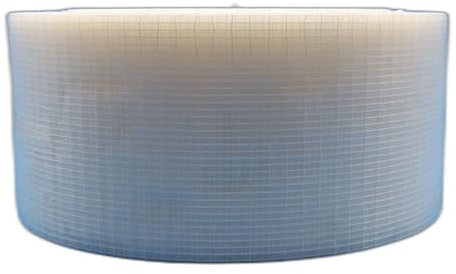 OPIROS Nastro Telato Americano Universale 50 mm x 25 metri Impermeabile Isolante Aderente Multi Superficie Resistente Rinforzato Prodotto Multiuso Riparazioni Fai Da Te (Trasparente)