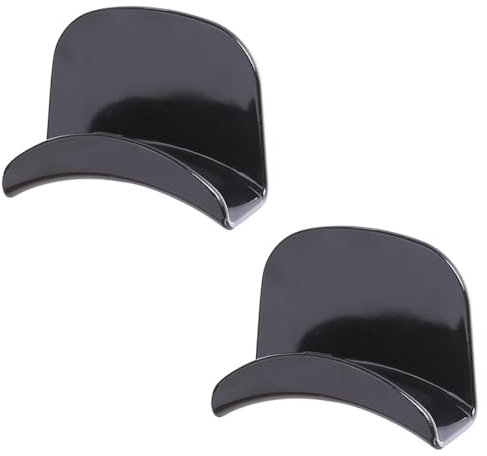 LuLiyLdJ Support Casque - Écouteurs Crochet Headset Stand Holder avec[Adhésif Fort] pour Écouteurs Gaming,Porte Casque,Support Casque Gamer,Câbles et Manette pour Bureau/Mural/Table (Noir), 2 pièce