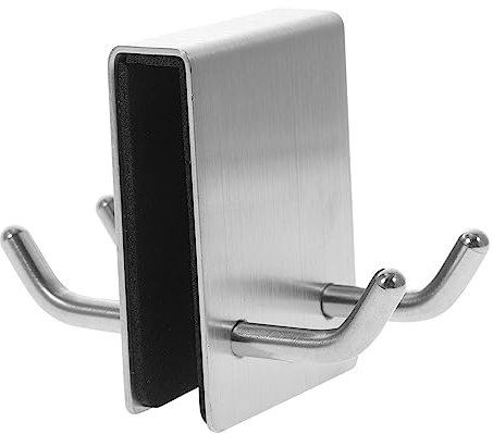 Anneome Glass Door Hook Frameless Shower Door Towel Hanger for Bathroom Suction Cup Hangers Organizer Hangers for Back Door Cow Pitcher Coat Hangers Towel Hook Wreath Metal Stainless Steel