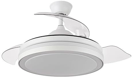 Levitantes Ventilador DC 72W 6120lm, 3 aspas, 110° de inclinación, control remoto, temporizador y memoria, ideal para refrescar espacios.