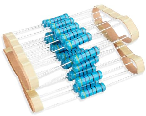 Innfeeltech 25 Stück 3W 1% Toleranz 470 Ohm Metallfilm-Widerstand für DIY Projekt und Experimente