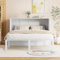 WIZBED Schrankbett 140x200- Wandbett mit Lattenrost - Schrank mit Klappbett - Wandklappbett - Murphy Bed - Bettschrank, Schrankbett, Jugendbett, ohne Matratze (weiß, 140x200)