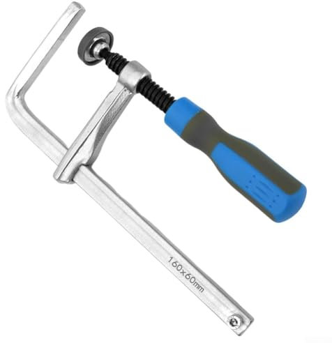 Set of 2 Dovetail Clamps with Comfortable Handles, for Track Saw Applications (2PCS)